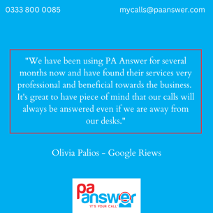 Client Testimonial